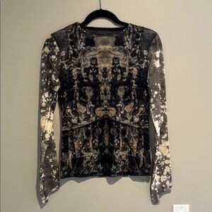 Double layer printed mesh top